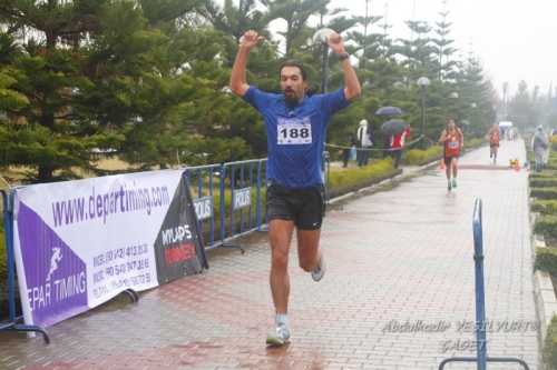 Adana yarı maratonu bitişi Adana yarı maratonu bitişi
