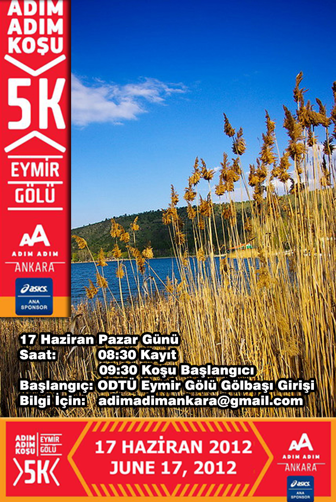 Adım Adım Ankara Eymir Koşusu Afiş Adım Adım Ankara Eymir Koşusu Afiş