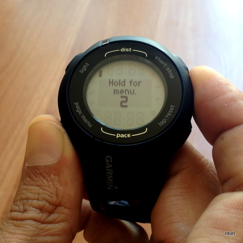 Garmin Forerunner 210 menü açılışı Garmin Forerunner 210 menü açılışı