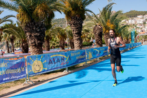 Alanya Triatlonu bitiş