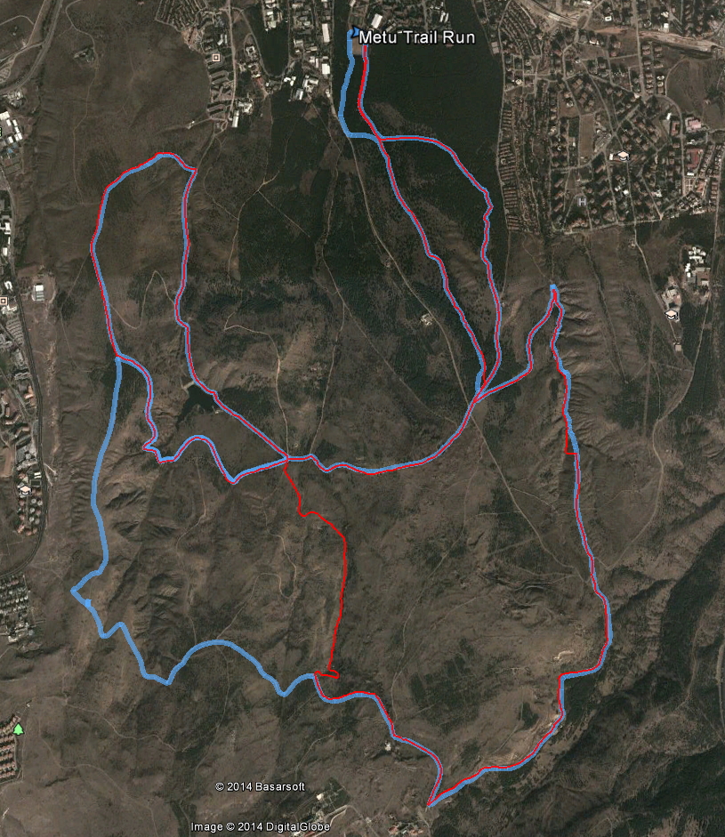 Metu Trail Run parkur