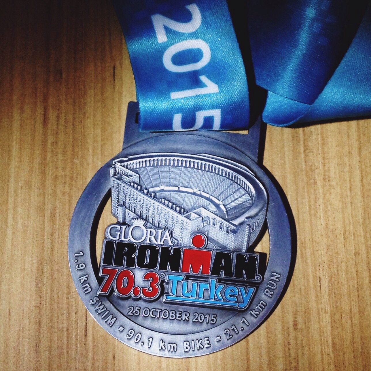 Gloria Ironman 70.3 madalya